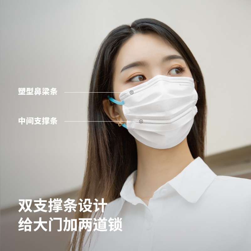 松研B29-1彩色耳繩平面一次性口罩圖片5 松研B29-1彩色耳繩平面一次性口罩圖片5