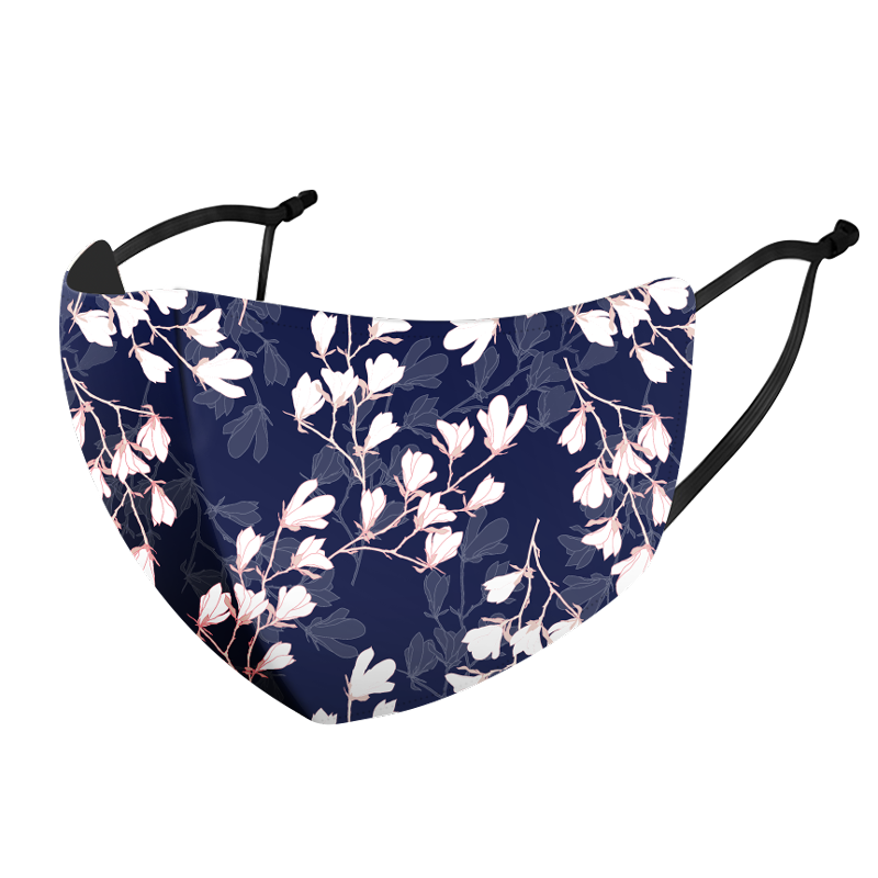 松研B01折疊式冰絲防塵防曬口罩圖片2