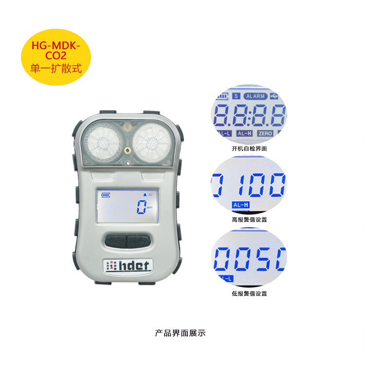 海固HG-MDK-CO2迷你擴散式二氧化碳氣體檢測儀圖片1