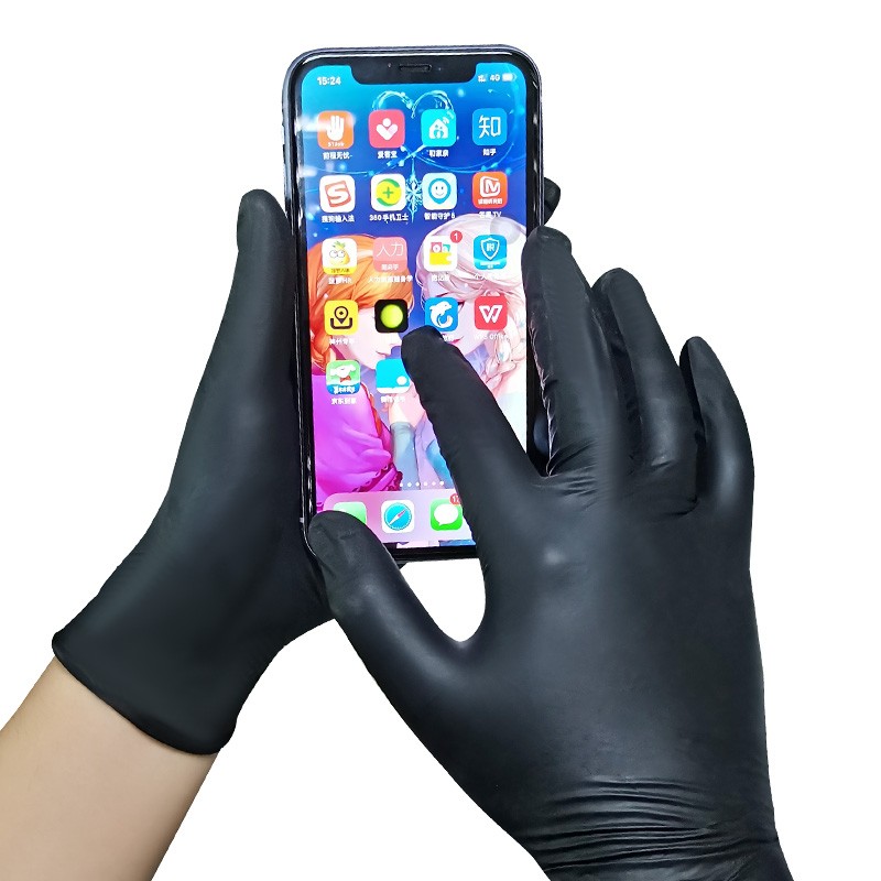 愛馬斯GPNBC48100黑色一次性丁腈手套圖片2 愛馬斯GPNBC48100黑色一次性丁腈手套圖片2