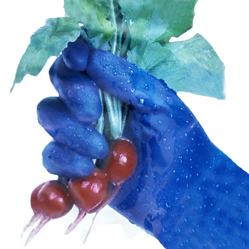 TOWA 774藍色耐油PVC手套圖片3 TOWA 774藍色耐油PVC手套圖片3