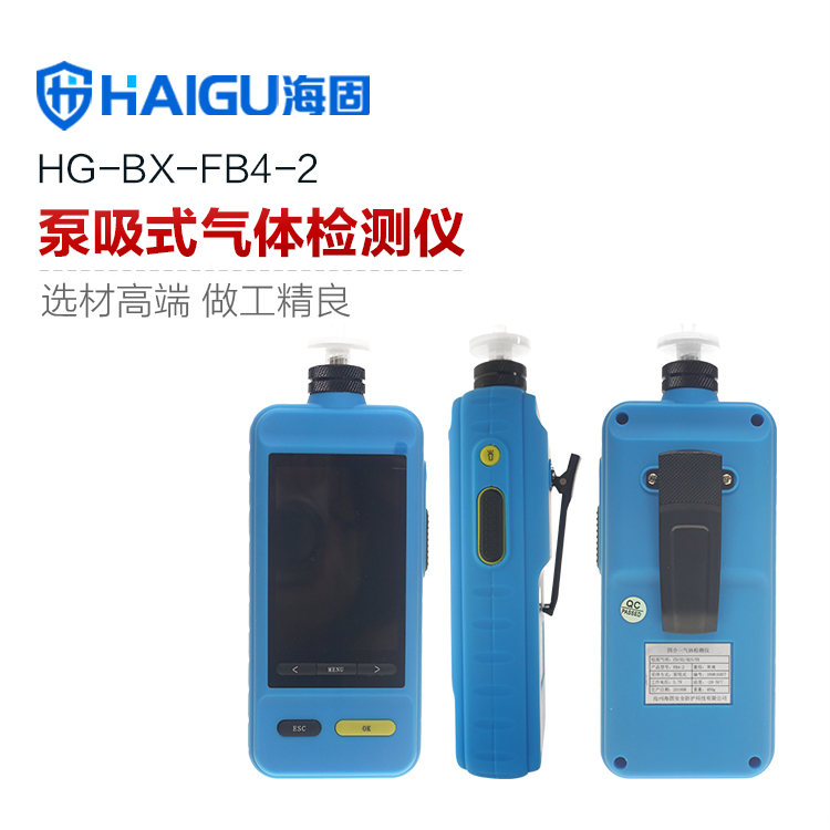 海固HG-FB4-2泵吸式四合一氣體檢測儀圖片1 海固HG-FB4-2泵吸式四合一氣體檢測儀圖片1
