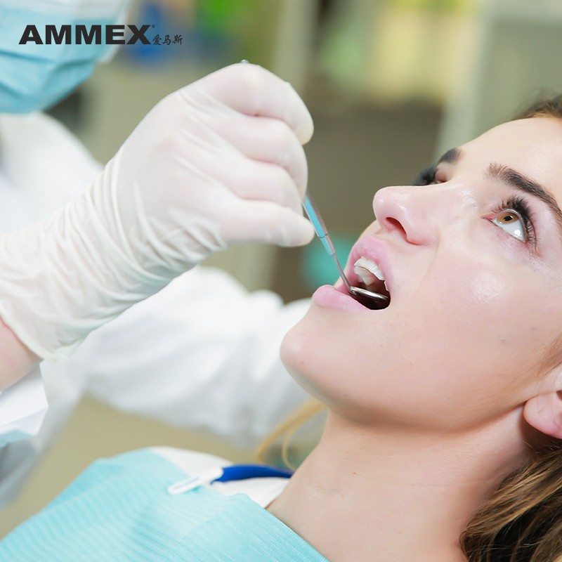 愛馬斯TLFVMD46100一次性乳膠醫用手套圖片4 愛馬斯TLFVMD46100一次性乳膠醫用手套圖片4