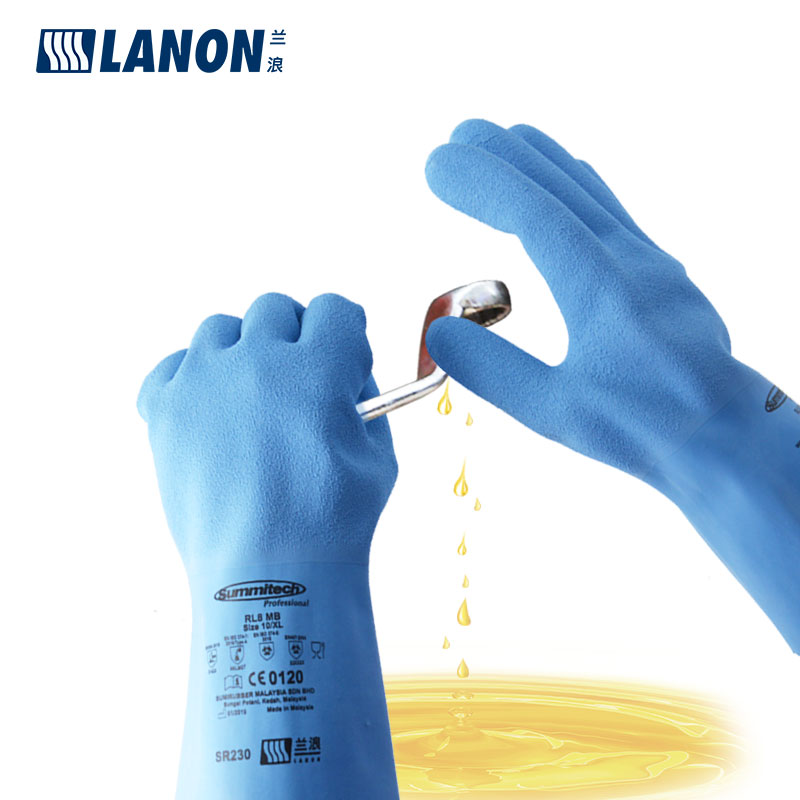 LANON蘭浪SR230加厚橡膠耐高溫手套圖片1 LANON蘭浪SR230加厚橡膠耐高溫手套圖片1