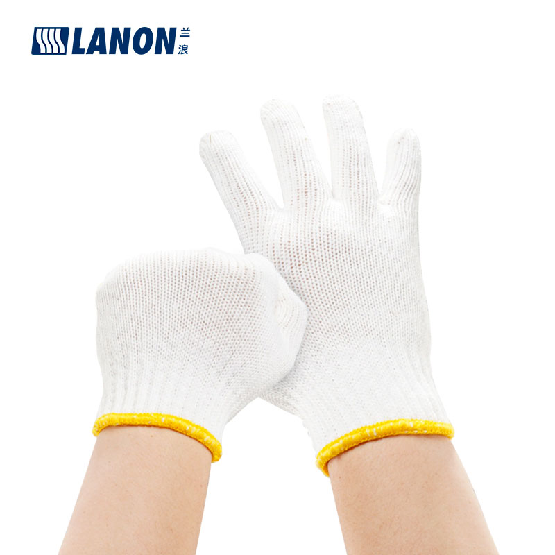 LANON蘭浪H602耐磨棉線勞保手套圖片1 LANON蘭浪H602耐磨棉線勞保手套圖片1