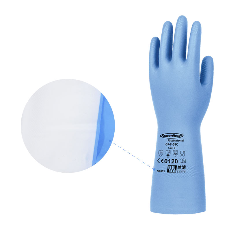 LANON蘭浪SR031食品級耐酸堿丁腈手套圖片4 LANON蘭浪SR031食品級耐酸堿丁腈手套圖片4