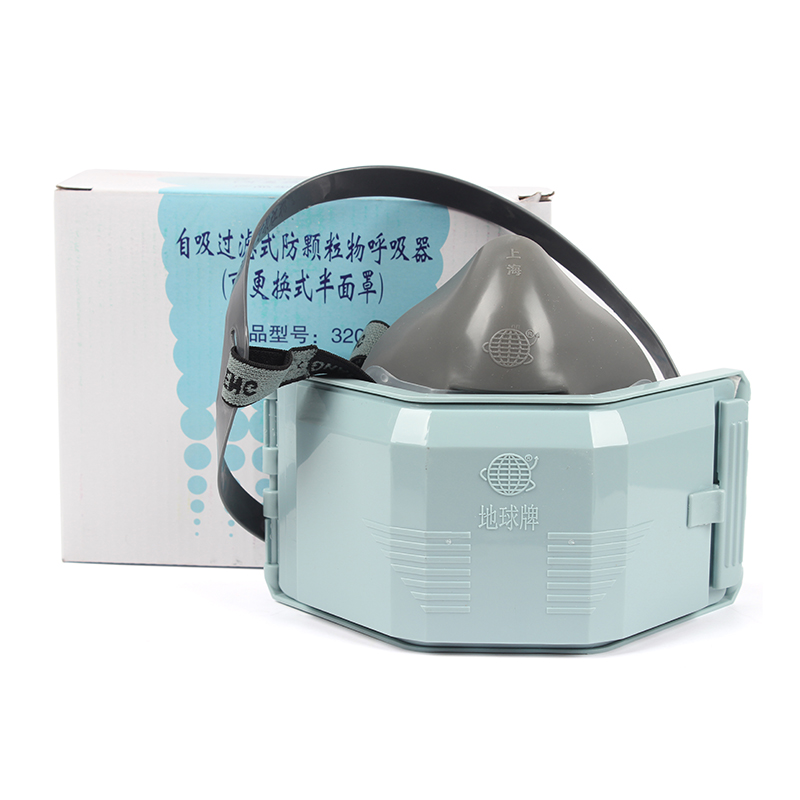 地球3200 PVC半面罩防毒面具圖片4 地球3200 PVC半面罩防毒面具圖片4