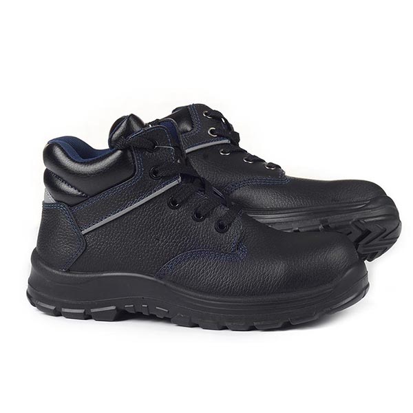 羿科60725110鋼頭防靜電黑色中幫安全鞋圖片1 羿科60725110鋼頭防靜電黑色中幫安全鞋圖片1