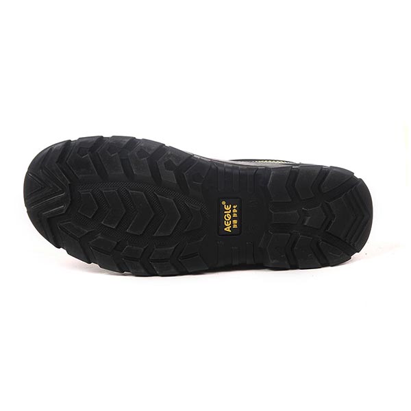 羿科60725117黑色中幫鋼頭防靜電保暖安全鞋圖片2