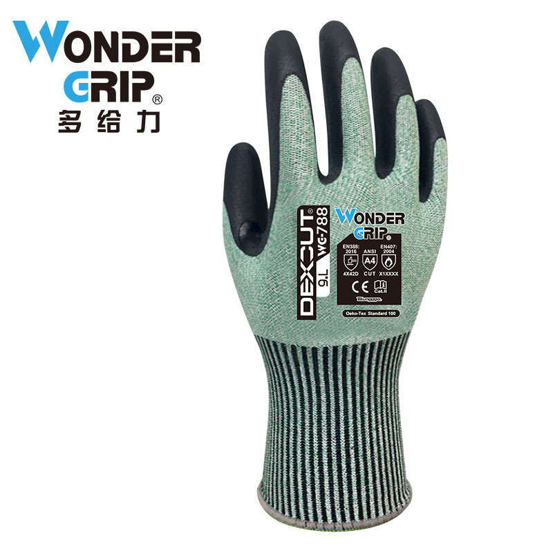 多給力WG-788可觸屏五級(jí)防割手套圖片4