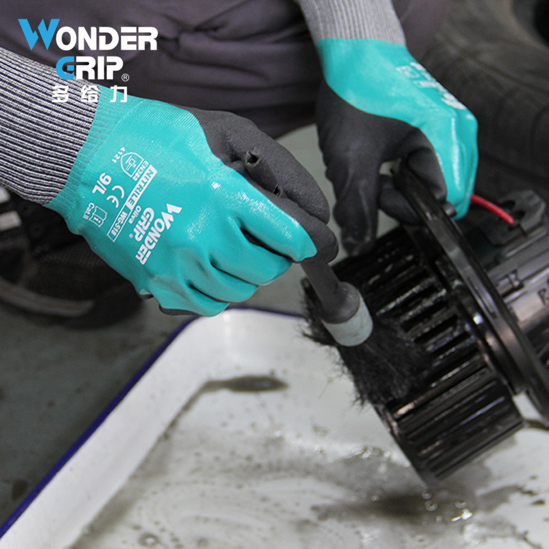 多給力WG-518防水耐磨防滑勞保手套圖片2 多給力WG-518防水耐磨防滑勞保手套圖片2