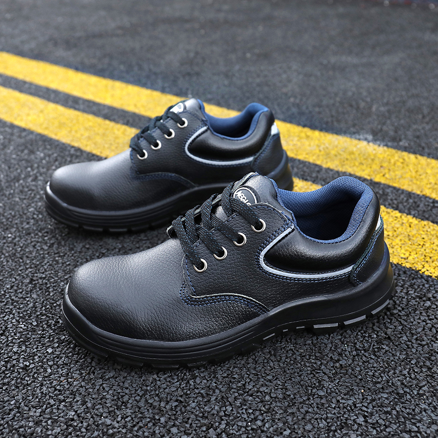 羿科60725103玻纖頭絕緣黑色低幫非金屬安全鞋圖片1 羿科60725103玻纖頭絕緣黑色低幫非金屬安全鞋圖片1