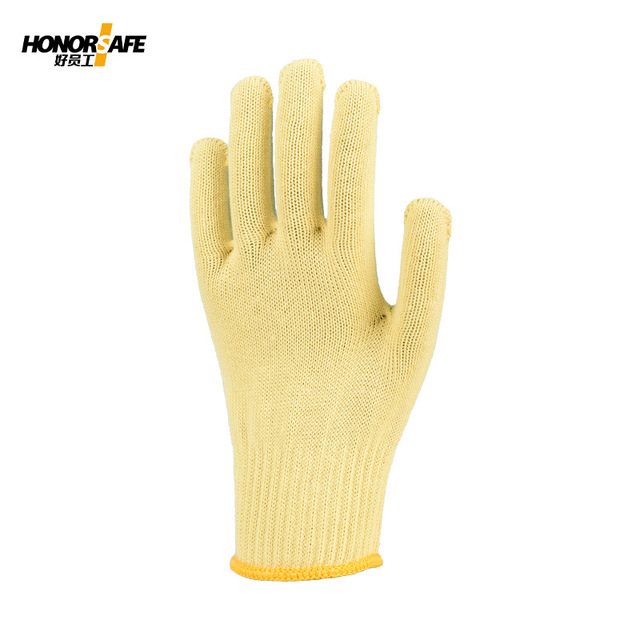 好員工F002黃色四級防割手套圖片2 好員工F002黃色四級防割手套圖片2
