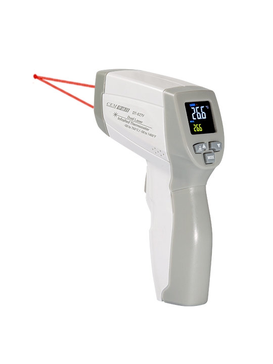 華盛昌DT-827V迷你型專業級紅外線測溫儀圖片1 華盛昌DT-827V迷你型專業級紅外線測溫儀圖片1