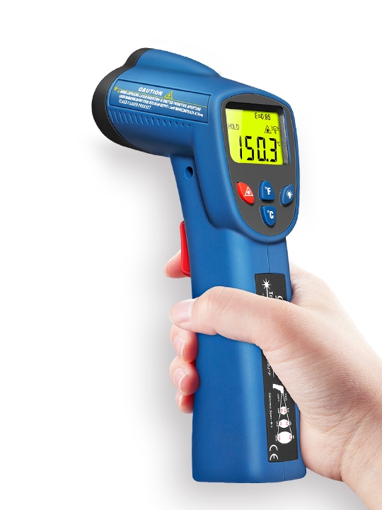華盛昌DT-8811H基本型紅外線測溫儀圖片1 華盛昌DT-8811H基本型紅外線測溫儀圖片1