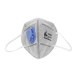 華信威保N9509VC活性炭帶閥耳帶式折疊口罩圖片1 華信威保N9509VC活性炭帶閥耳帶式折疊口罩圖片1