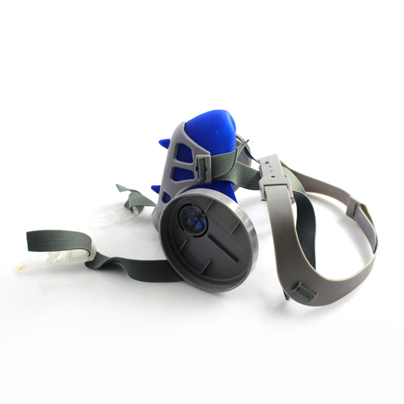 勞衛(wèi)101E7雙濾盒半面罩防毒面具圖片1