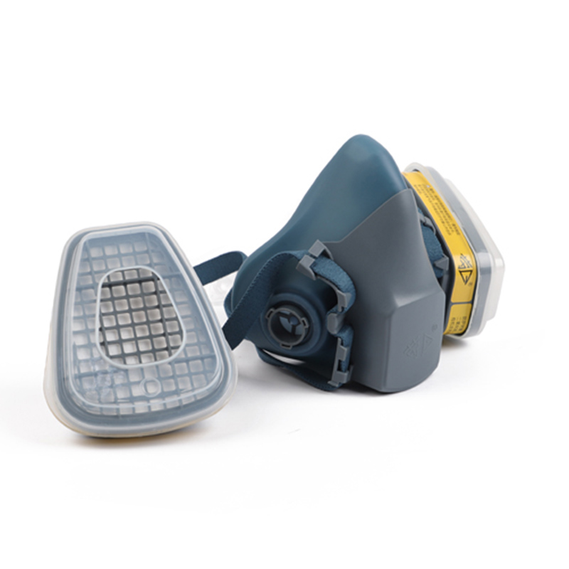 勞衛101F-7雙濾盒半面罩防毒面具圖片3 勞衛101F-7雙濾盒半面罩防毒面具圖片3