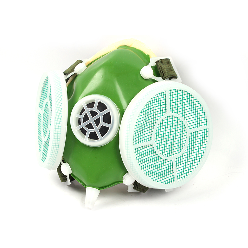 勞衛301-1雙濾盒半面罩防塵面具圖片2