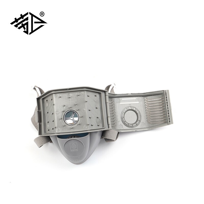 勞衛301-16單濾盒半面罩防塵面具圖片2 勞衛301-16單濾盒半面罩防塵面具圖片2