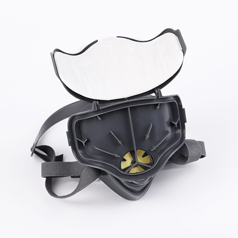 勞衛(wèi)301-13單濾盒半面罩防塵面具圖片2