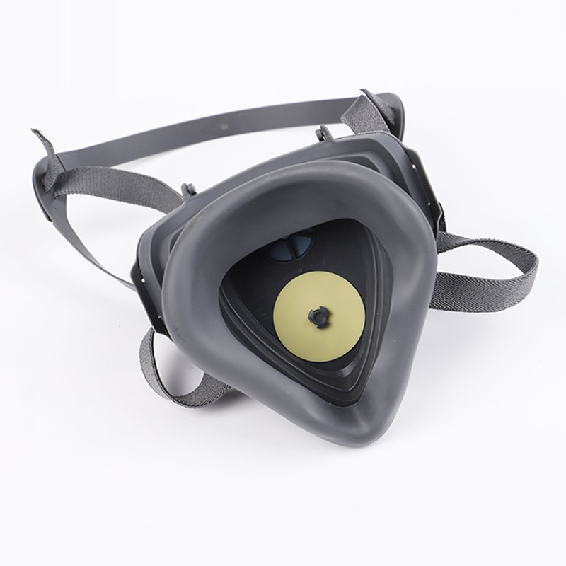 勞衛(wèi)301-13單濾盒半面罩防塵面具圖片3