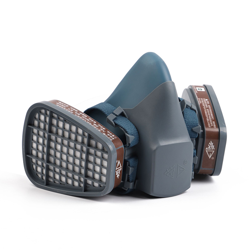 勞衛101F-3雙濾盒半面罩防毒面具圖片1 勞衛101F-3雙濾盒半面罩防毒面具圖片1