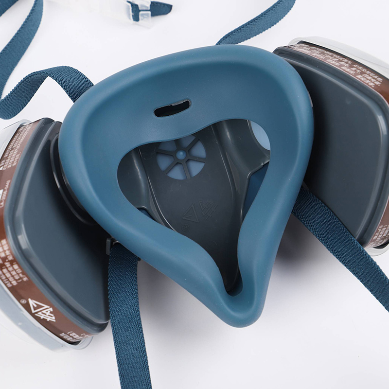 勞衛101F-3雙濾盒半面罩防毒面具圖片3 勞衛101F-3雙濾盒半面罩防毒面具圖片3