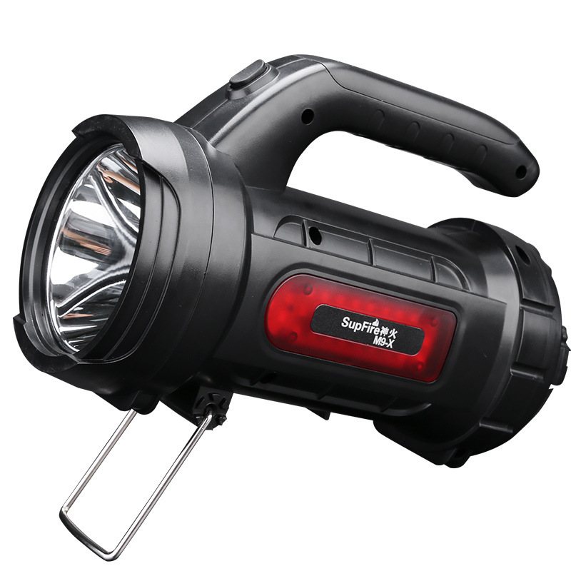 神火M9-X防水USB充電手提式多功能手電筒圖片1