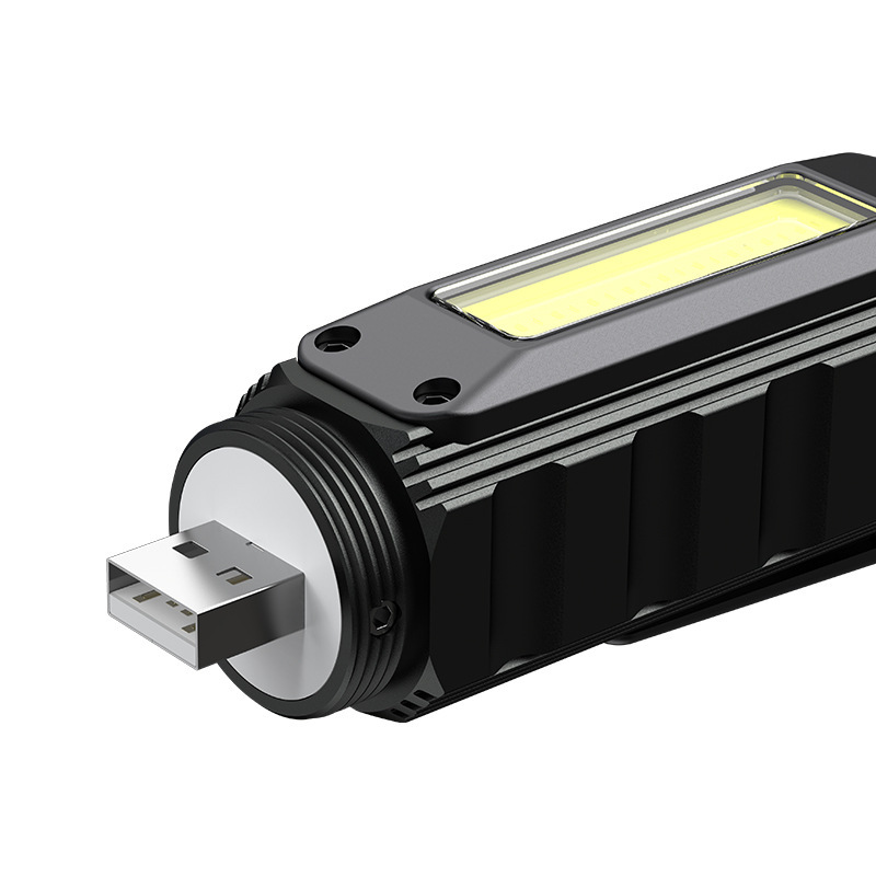神火G19-S手持90°旋轉磁鐵手電筒圖片1