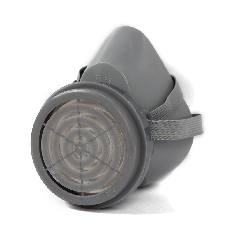 雙球SM-304單濾盒半面罩防塵面具圖片2