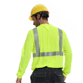 安大叔E804熒長(zhǎng)袖圓領(lǐng)T恤圖片3