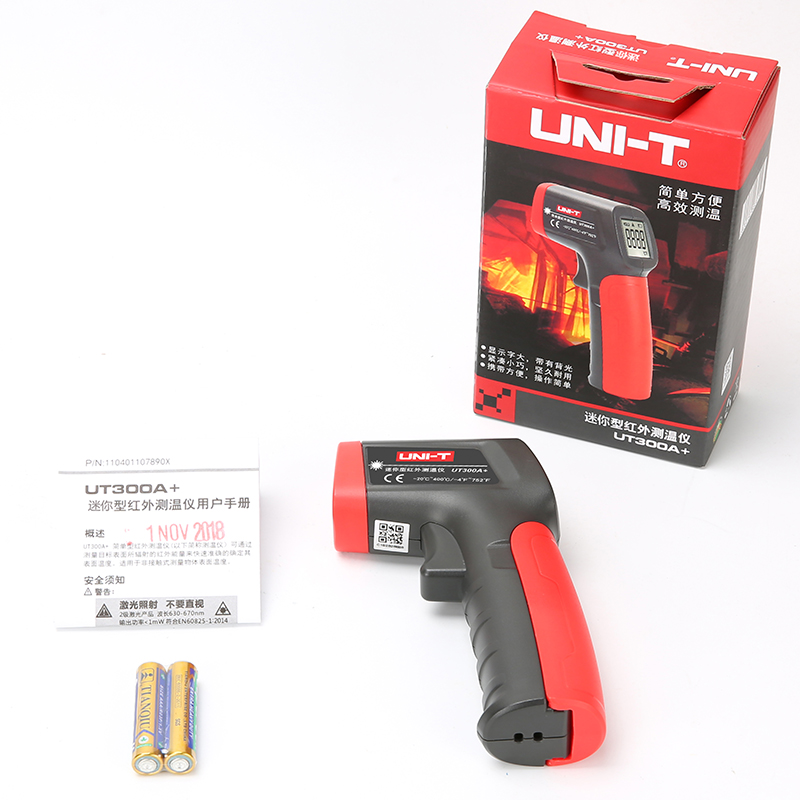 優利德UT300A+非接觸手持紅外測溫儀圖片4