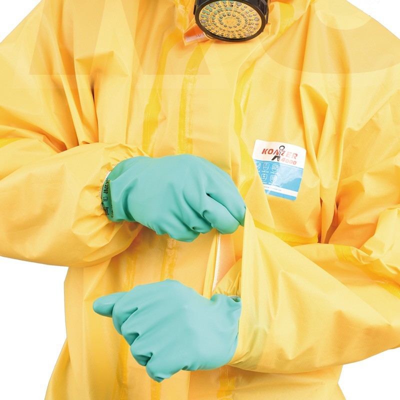 坤澤爾K4000黃色連帽防護服圖片2 坤澤爾K4000黃色連帽防護服圖片2