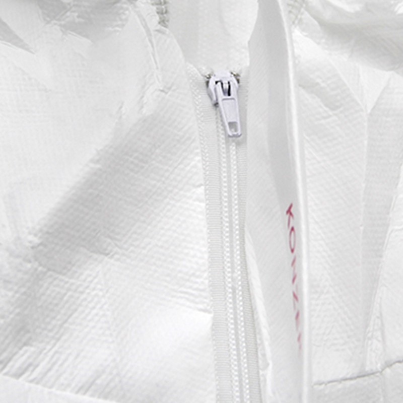 坤澤爾K500輕型白色連體防護服圖片2 坤澤爾K500輕型白色連體防護服圖片2