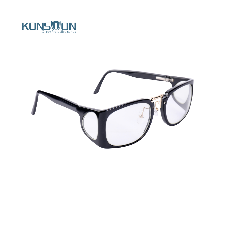 康仕盾KSDG008黑藍護邊型鉛眼鏡圖片1