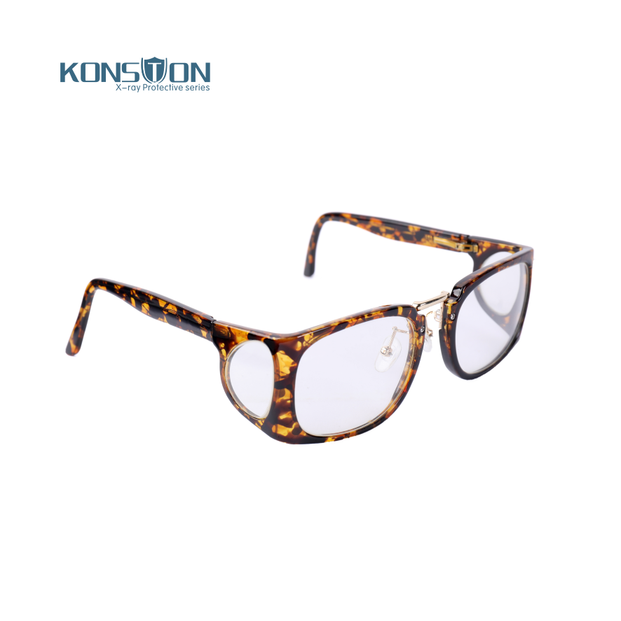 康仕盾KSDG008黑藍護邊型鉛眼鏡圖片2