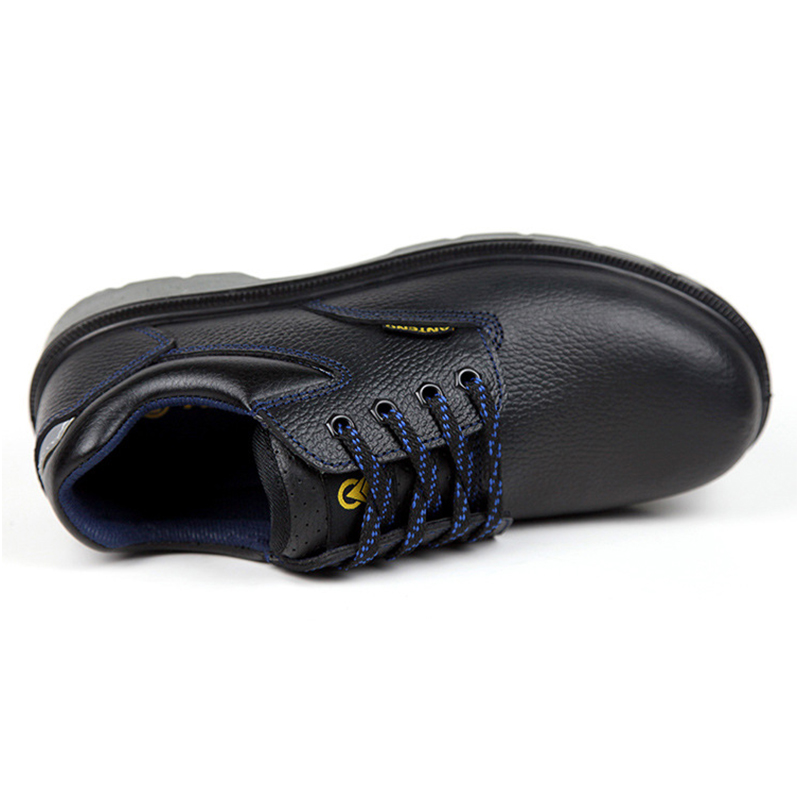 安騰A8116防砸防靜電牛皮防滑勞保鞋圖片1