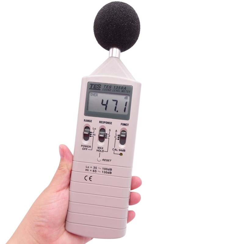 泰仕TES TES-1350A數字式噪音計聲級計圖片1