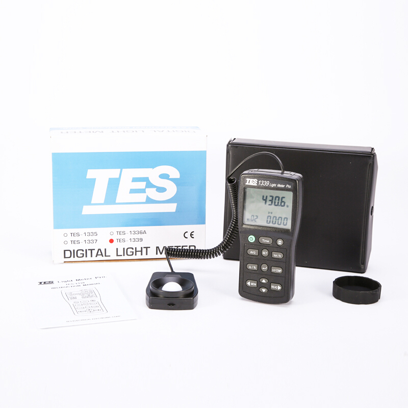 泰仕TES TES-1339專業級照度計圖片4 泰仕TES TES-1339專業級照度計圖片4