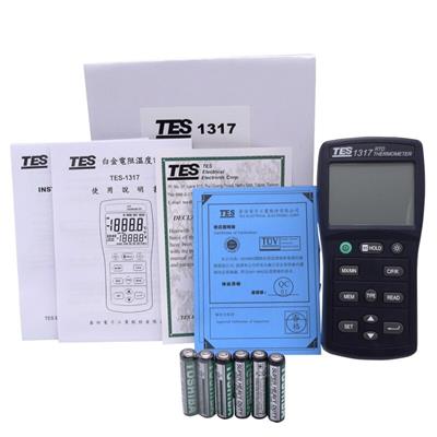 臺灣泰仕TES-1317白金電阻溫度表圖片2 臺灣泰仕TES-1317白金電阻溫度表圖片2