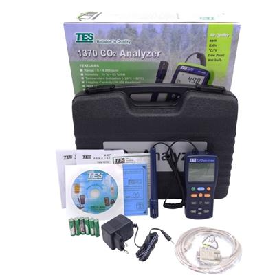 臺(tái)灣泰仕TES-1370非色散式紅外線二氧化碳測試器圖片3