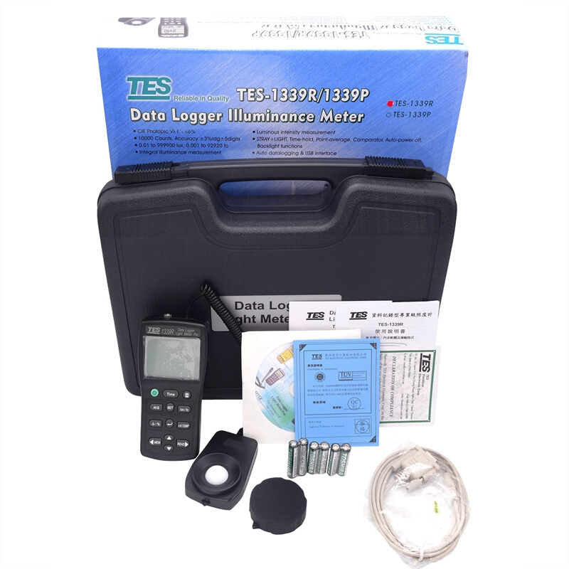 臺灣泰仕TES-1339R專業級照度計圖片4 臺灣泰仕TES-1339R專業級照度計圖片4