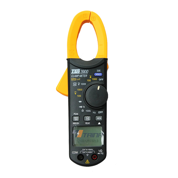 臺灣泰仕TES-3900數字鉗形表圖片1
