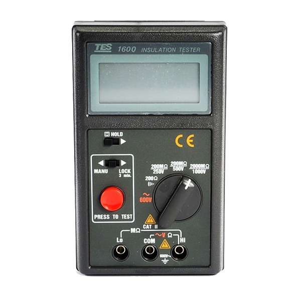 臺灣泰仕TES-1600數字式絕緣測試器圖片1