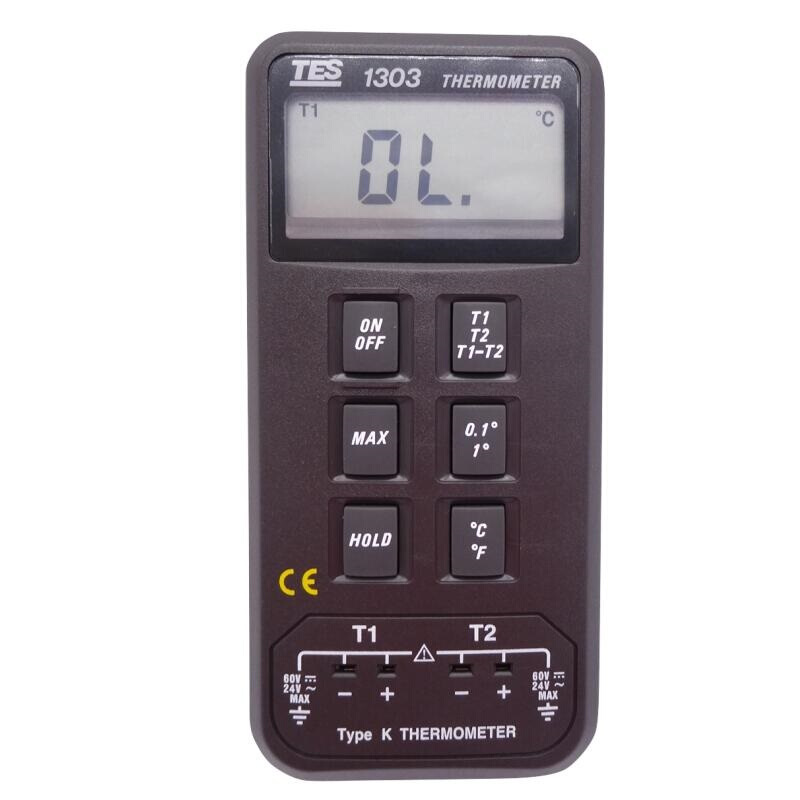 臺灣泰仕TES-1303溫度表溫度計圖片1 臺灣泰仕TES-1303溫度表溫度計圖片1