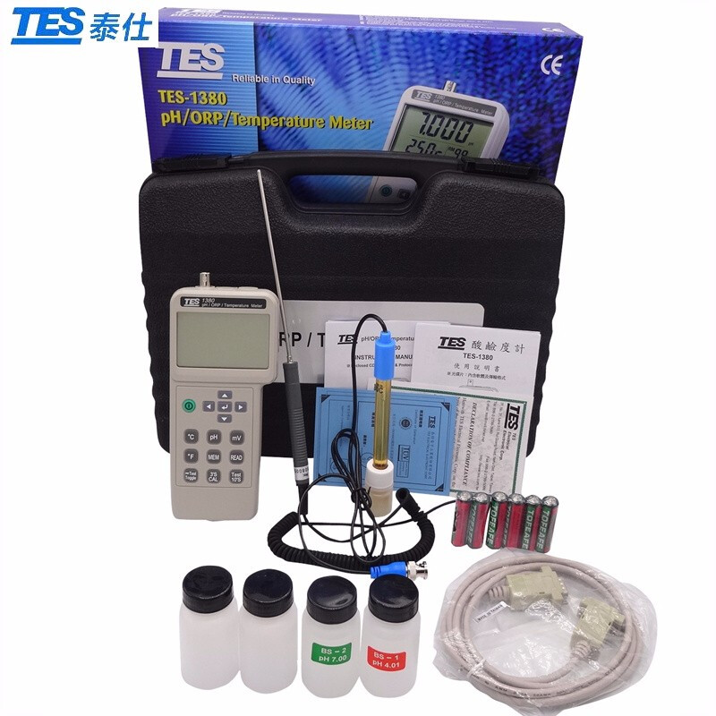 臺(tái)灣泰仕TES-1380K可記錄型PH值測(cè)試儀圖片4