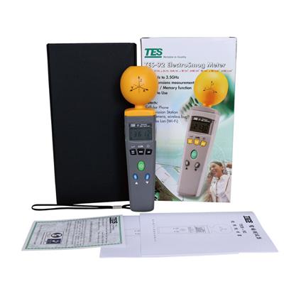 臺灣泰仕TES-92高頻電磁波測試計圖片1 臺灣泰仕TES-92高頻電磁波測試計圖片1