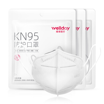 維德醫療KN95折疊式防護口罩圖片1 維德醫療KN95折疊式防護口罩圖片1