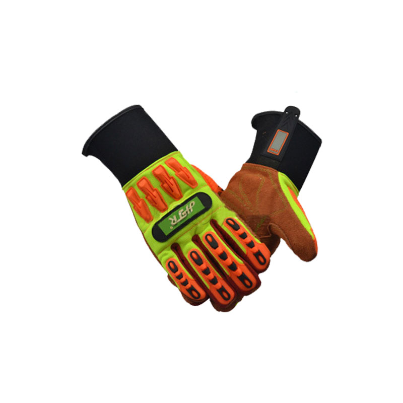 海太爾0514手背滌氨綸彈力布防撞勞保手套圖片4